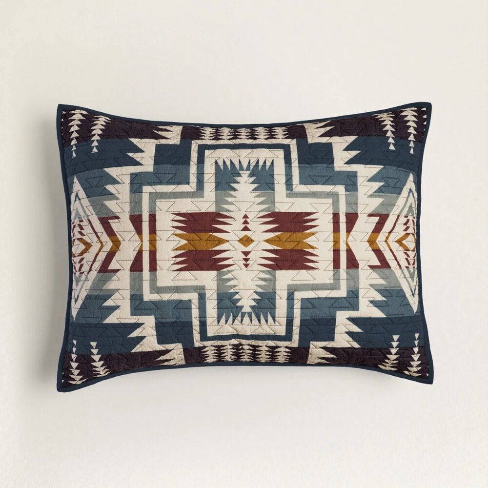 PENDLETON Harding 3 Pc. Queen COVERLET SET ~ Stunning! - Picture 4 of 5